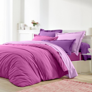 Blancheporte Jednofarebná posteľná bielizeň, bavlna zn. Colombine purpurová obliečka na vank. 63x63cm