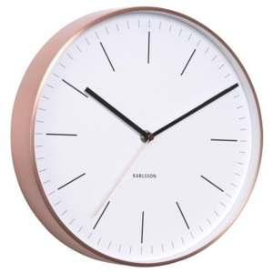 Dizajnové nástenné hodiny 5507WH Karlsson 28cm (8714302567902)