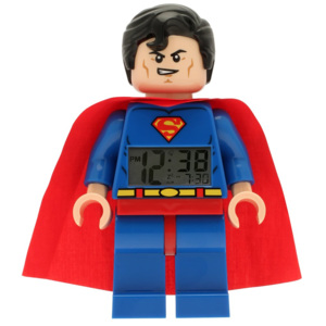 LEGO® Watch & Clock Detské hodiny s budíkom DC Super Heroes Superman