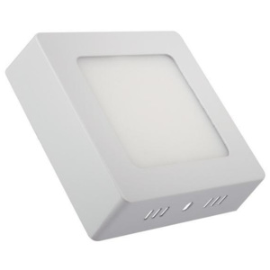 BRG Prisadený LED panel 18W Teplá biela, biely rám