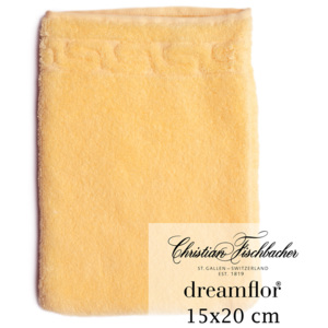 Christian Fischbacher Rukavica na umývanie 15 x 20 cm vanilková Dreamflor®, Fischbacher