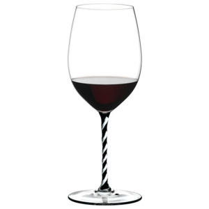 Riedel Pohár Cabernet/Merlot Black and White Twisted Fatto a Mano