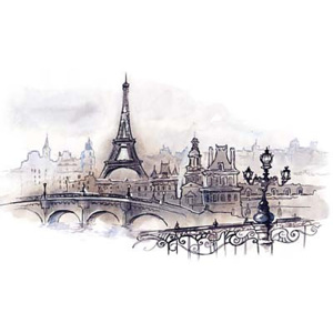 Eiffel Tower Obraz zs18608