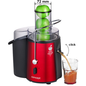 Concept LO7028 odšťavovač Fresh, červená