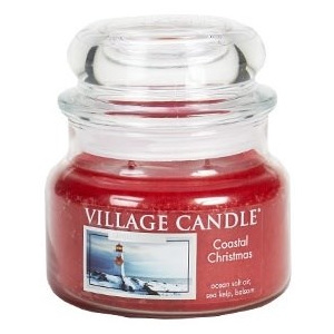 Village Candle Vonná sviečka v skle Vianoce v prístave - Coastal Christmas, 269 g
