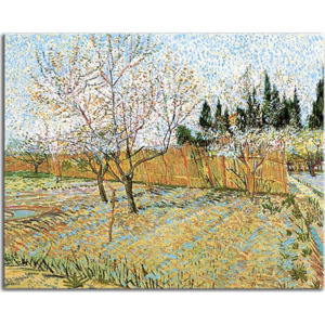 Vincent van Gogh obraz - Orchard with Peach Trees in Blossom zs18426