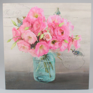 Obraz na plátne Ružové kvety