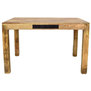 Jedálenský stôl z masívneho mangového dreva Massive Home Bella, 90 x 120 cm