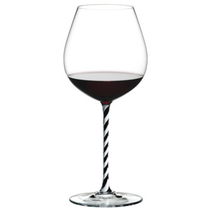 Riedel Pohár Old World Pinot Noir Black and White Twisted Fatto a Mano