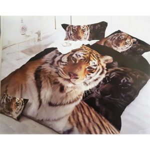 Obliečky 3D Tiger Mikro 40x50 70×90 140x200