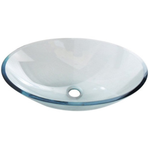 Sapho PURE sklenené umývadlo oválne 52x37,5cm ( 2501-12 )