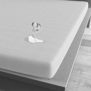 Biela vodoodolná plachta Sleeptime, 90 × 220 cm