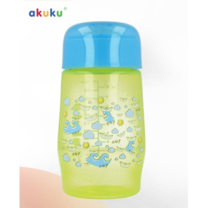 Plastová fľaštička Akuku - zelená