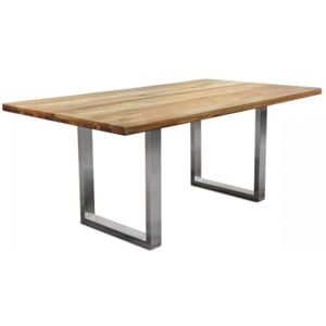 Jedálenský stôl Gavardo 200, Dub, masív (200x100 cm)