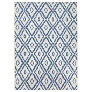 Modro-biely obojstranný koberec Bougari Rio, 120 x 170 cm