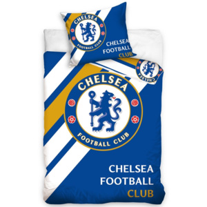 BedTex Bavlnené obliečky FC Chelsea, 160 x 200 cm, 70 x 80 cm