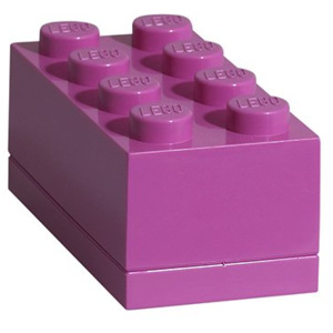 LEGO® Storage Lego mini úložný box ružový