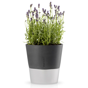 Eva Solo Samozavlažovací kvetináč sivá Ø 20,5 cm