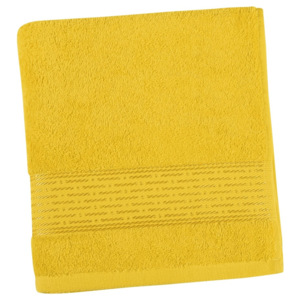 Bellatex Froté uterák Kamilka prúžok žltá, 50 x 100 cm