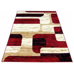 Kusový koberec PP Medina červený 150x300, Velikosti 150x300cm