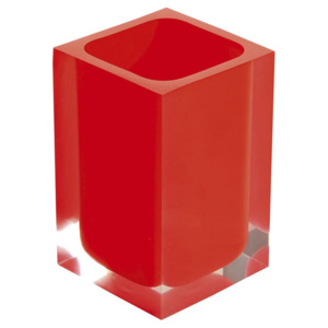 Sapho RAINBOW pohár na postavenie, červená ( RA9806 )