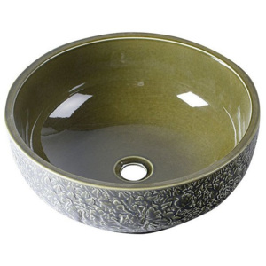 Sapho keramika 43cm, umývadlo PRIORI farba olivová ( PI016 )