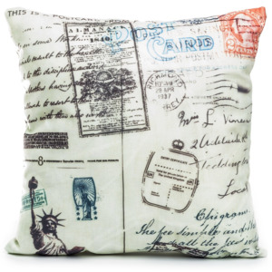 Jahu Obliečka na vankúšik Postcard NY, 45 x 45 cm