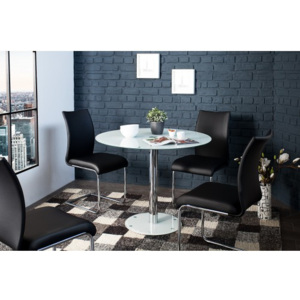 Jedálenský sklenený stôl Ø100cm 35610-Komfort-nábytok