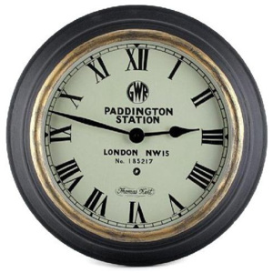 Nástenné hodiny Paddington, 53 cm, viac farieb