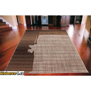 Kusový koberec PP Shad tmavo hnedý 160x230, Velikosti 160x230cm