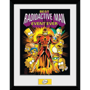 Rámovaný Obraz - The Simpsons - Radioactive Man