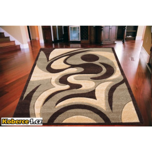 Kusový koberec Lana kávový, Velikosti 80x150cm
