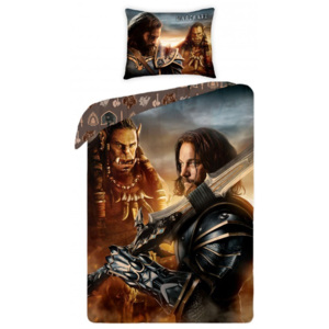 Halantex Bavlnené obliečky Warcraft 0023, 140 x 200 cm, 70 x 90 cm