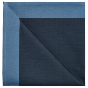 GEORG JENSEN DAMASK Obrúsok black blue 50 × 50 cm