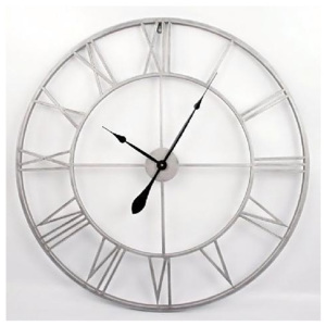 Nástenné hodiny Old Style, 83 cm šedá, šedá