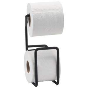 Držiak na toaletný papier Via Black