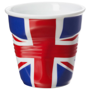 REVOL Téglik na cappuccino 18 cl s britskou vlajkou Froissés