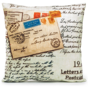 Jahu Obliečka na vankúšik Letters Postcard, 45 x 45 cm