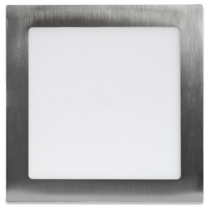 Ecolite Strieborný vstavaný LED panel hranatý 300 x 300mm 25W Farba svetla: Teplá biela