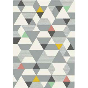 Kusový koberec PP Flex sivý, Velikosti 140x200cm