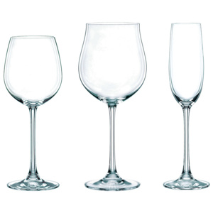 Nachtmann Výhodné balenie 18 kusov pohárov na červené víno/biele víno/šampanské Vivendi Premium