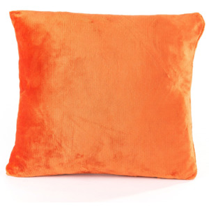 Jahu Vankúšik Mikroplyš oranžová, 40 x 40 cm