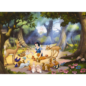 Disney fototapeta Snehulienka a lesné zvieratká 4-405