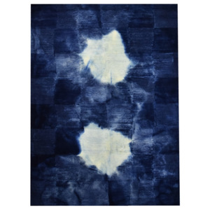 Dream Home Carpets India koberce ručne tkaný kusový koberec Deep Blue - - 160x230 -