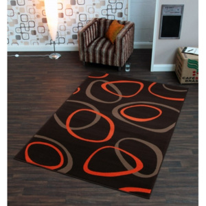 Hanse Home Collection koberce Kusový koberec Prime Pile 102189 Loop Braun Orange - - 60x110 -
