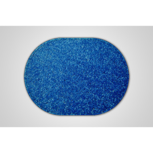 Vopi koberce Kusový modrý koberec Eton ovál - 50x80