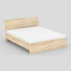 Drevona, posteľ REA OXANA UP, 160, dub bardolino (REA OXANA UP posteľ 160 x 200 cm)