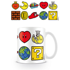 Hrnček Super Mario Odyssey - Icons