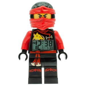 LEGO® Watch & Clock Detské hodiny s budíkom Ninjago Sky Pirates Kai - 25 cm