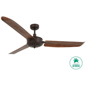 LUCCI AIR AIRFUSION CAROLINA 211017 56“ bronz/koa Reverzný stropný ventilátor
